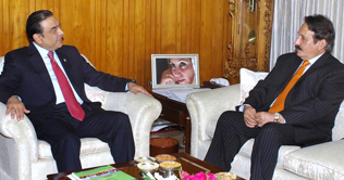 CJ Iftikhar Chaudhary meets President Zardari